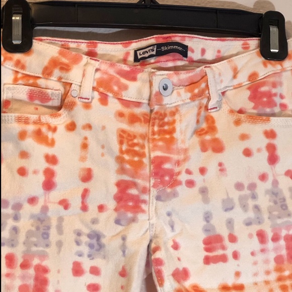 Old Navy Girls LEVIS Girls Printed Capri - Picture 2 of 6